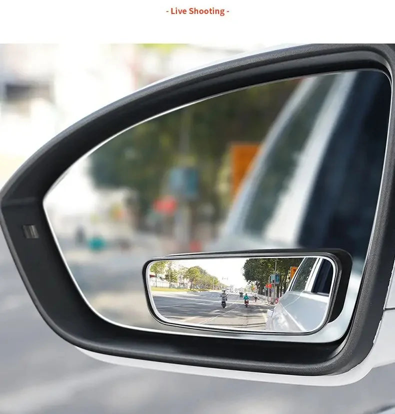 2PCS 360° ADJUSTABLE BLIND SPOT MIRRORS