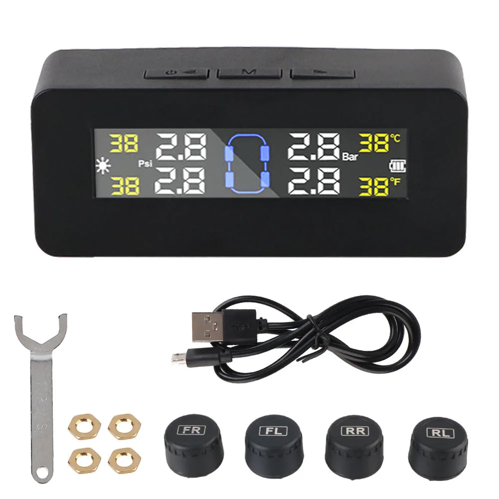 CAR TIRE PRESSURE MONITORING SYSTEM (TPMS)