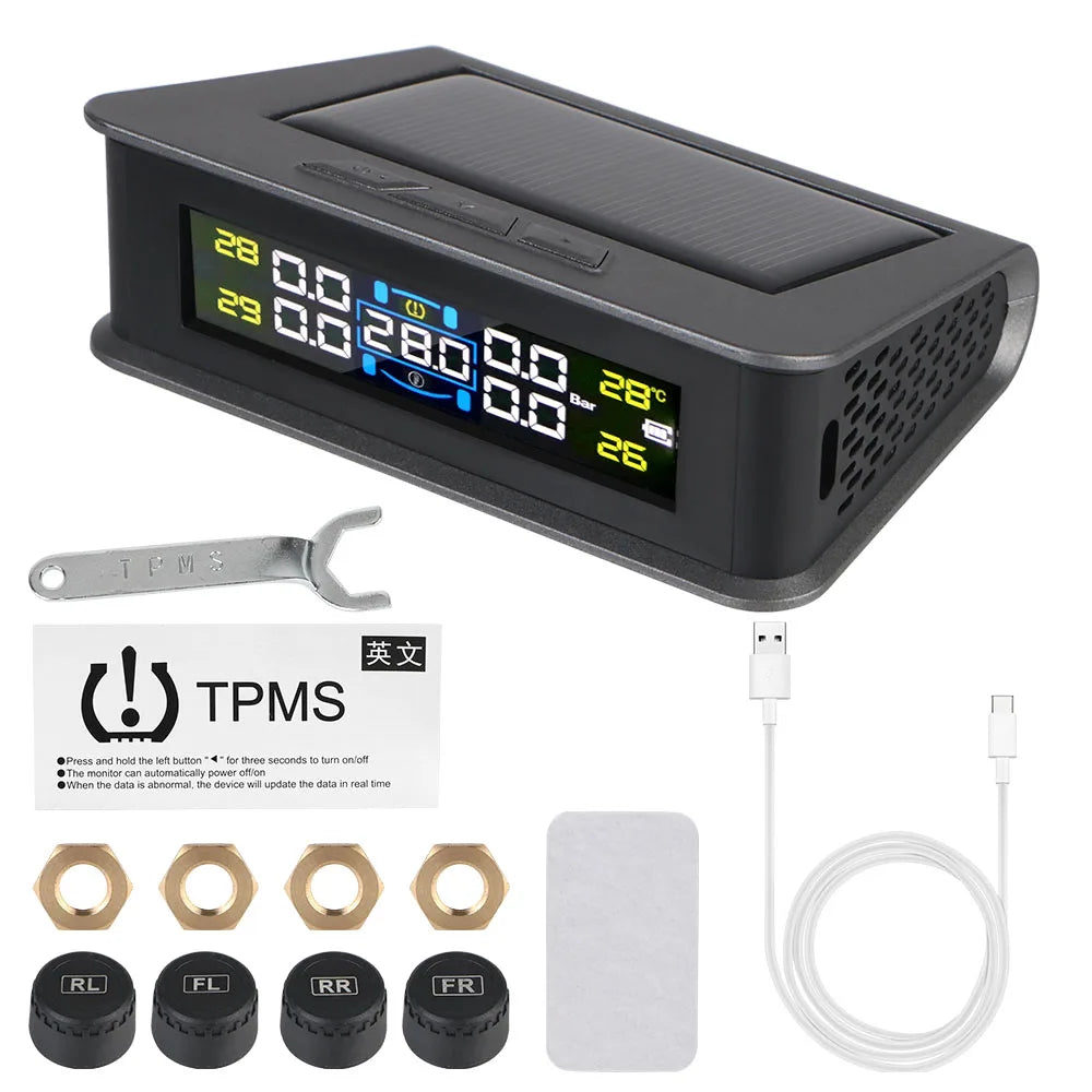 CAR TIRE PRESSURE MONITORING SYSTEM (TPMS)