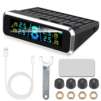CAR TIRE PRESSURE MONITORING SYSTEM (TPMS)