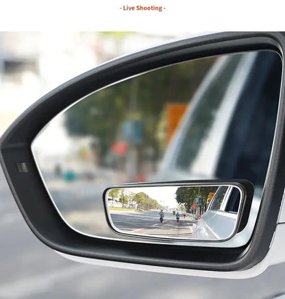 2PCS 360° ADJUSTABLE BLIND SPOT MIRRORS