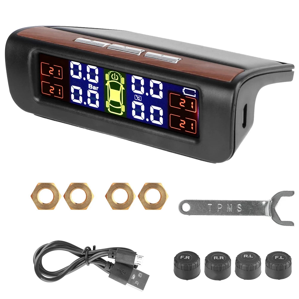 CAR TIRE PRESSURE MONITORING SYSTEM (TPMS)