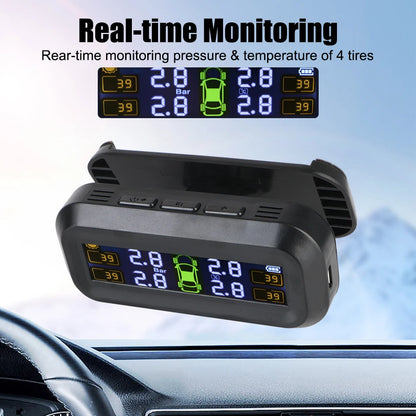 CAR TIRE PRESSURE MONITORING SYSTEM (TPMS)