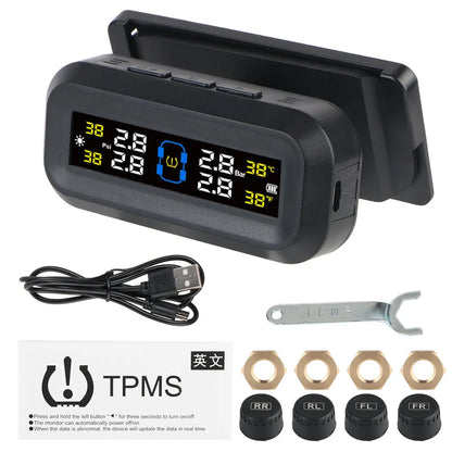 CAR TIRE PRESSURE MONITORING SYSTEM (TPMS)
