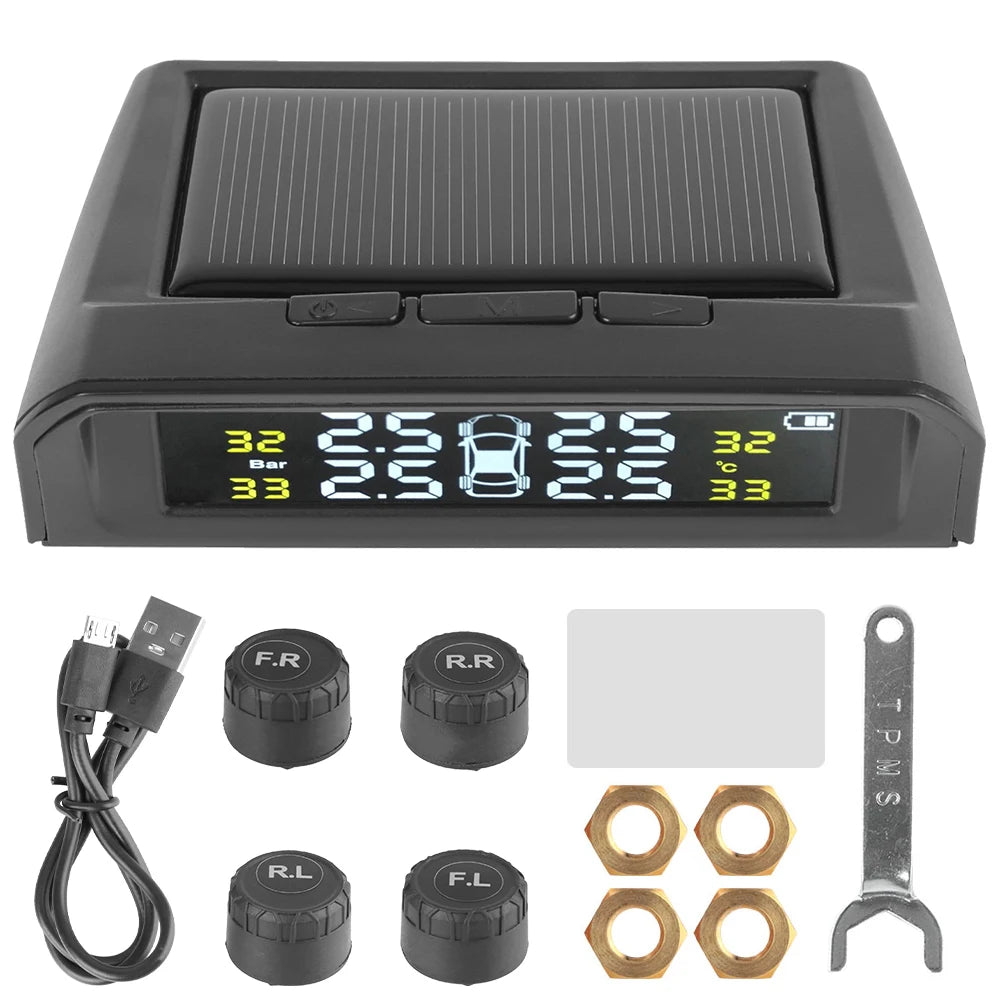 CAR TIRE PRESSURE MONITORING SYSTEM (TPMS)