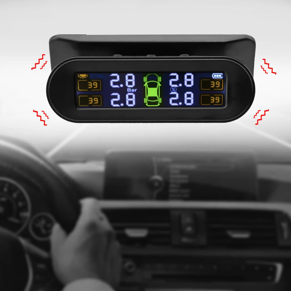 CAR TIRE PRESSURE MONITORING SYSTEM (TPMS)