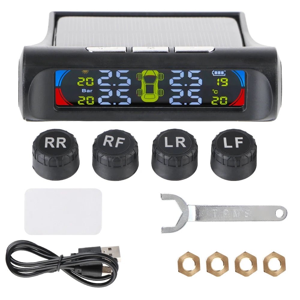 CAR TIRE PRESSURE MONITORING SYSTEM (TPMS)