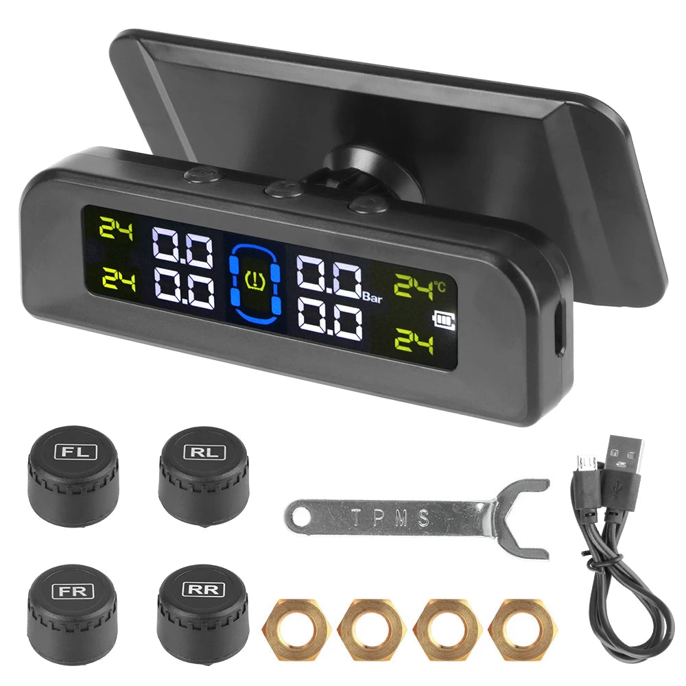 CAR TIRE PRESSURE MONITORING SYSTEM (TPMS)