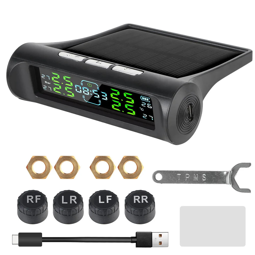 CAR TIRE PRESSURE MONITORING SYSTEM (TPMS)
